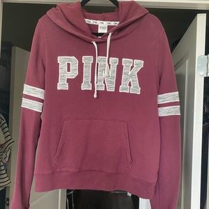 PINK Hoodie, Size Large